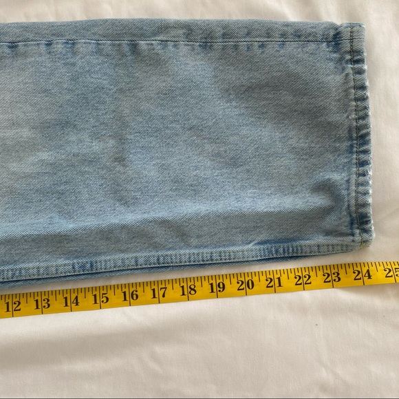 Zara high rise wide leg cropped jeans - Picture 7 of 10